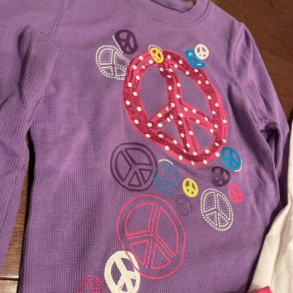 Girls set of long sleeve shirts - Picture 2 of 6